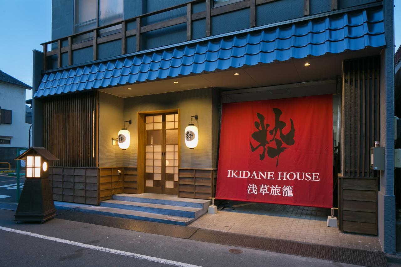 Ikidane House Asakusa Hatago Tokyo Dış mekan fotoğraf